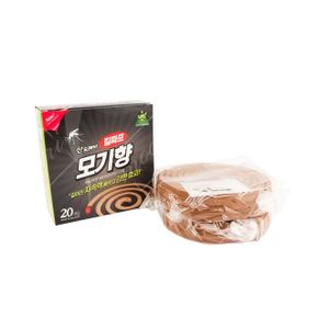 킬파프 모기향 무향 야외 캠핑 향피우기 거치대 케이스 20입 X ( 5매입 )