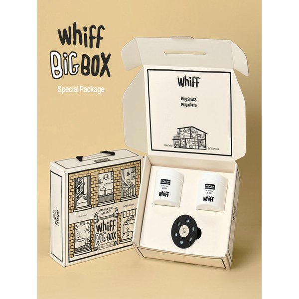 위프 탈취제 BiG Box 선물세트 WHIFF 집들이선물 집안 차안 냄새 제거 2개