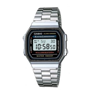 카시오 CASIO 손목시계 스탠더드 A168WA-1 남성