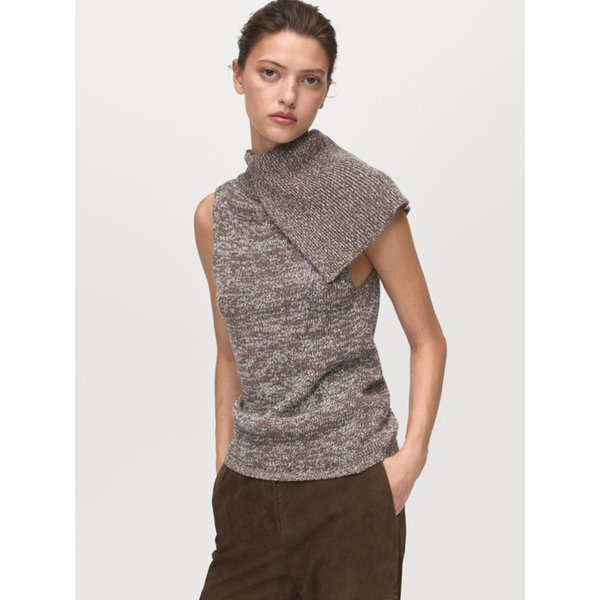 WOMAN 조끼 MOSUS Light/Pastel Gray 17055808