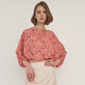 PAISLEY CROP BLOUSE (2COLORS)