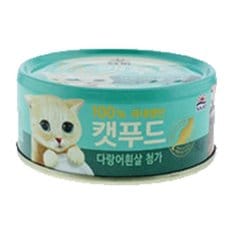 고양이 캣푸드 다랑어흰살 90g 24P 습식 사료 통조림 (WD79267)