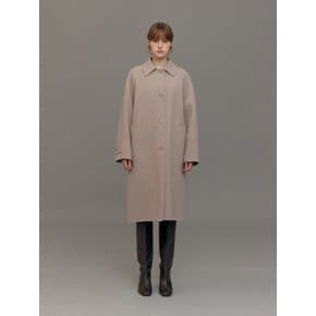 BALMACAAN HANDMADE LONG COAT (MAUVE)