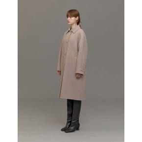 BALMACAAN HANDMADE LONG COAT (MAUVE)