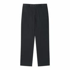 [Outlet] Black Slim Fit Cotton Pants_C9PAW24731BKX