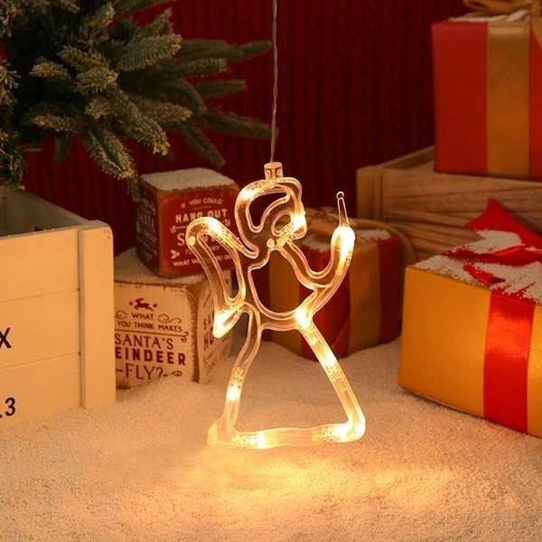 감성 LED 천사 장식전구 크리스마스 창문조명