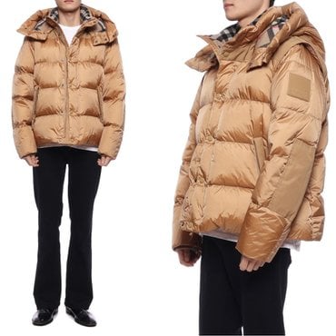 버버리 22FW 남성 디태처블 패딩 점퍼 (8059141_WARM_HONEY_22F)