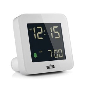 브라운 디지털탁상시계 BC09W 라이트.스누즈알람 BRAUN 정품