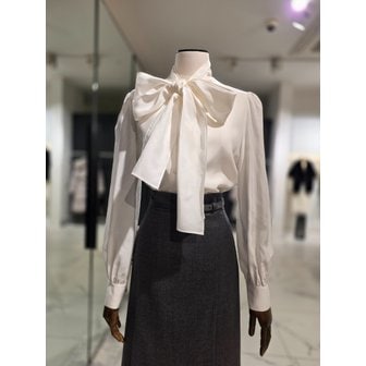 모조에스핀 [여주점] 복사__모조에스핀리본 장식 셔츠형 블라우스_S254MSC013