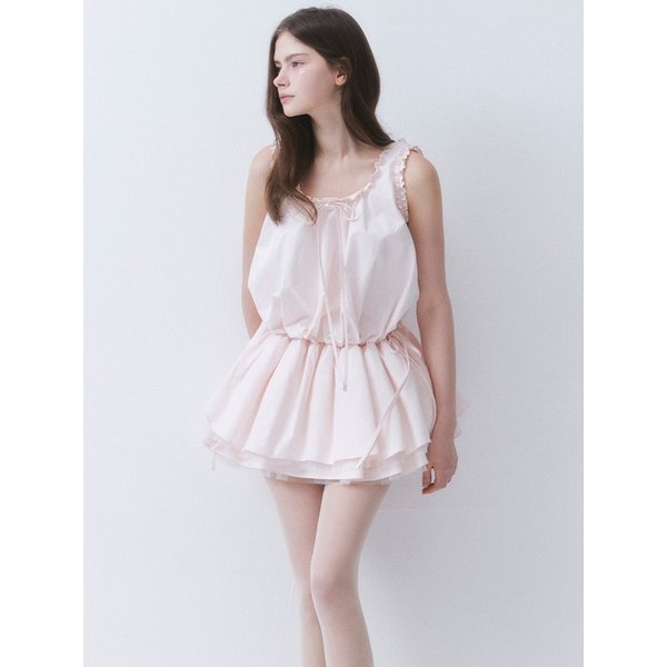 CLOUD FRILL RIBBON DRESS_TT6S605LP