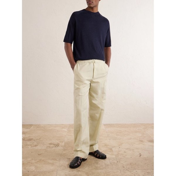 피아첸차 1733 실크 리넨 블렌드 티셔츠 46376663163073509