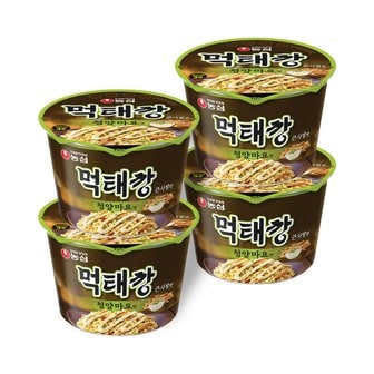 너만아는과자점 농심 먹태깡 큰사발면 청양마요맛 118g x 4개 / 컵라면 큰컵