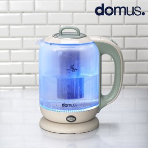 유리 전기주전자 홈 보온 티포트 1.7L