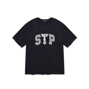 SP STP LOGO T SHIRTS-NAVY