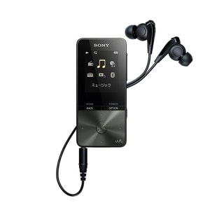 S 4GB NW-S313 : MP3 Bluetooth NW-S313 B 소니 워크맨 시리즈 플레이어 대응 최대 52시간 연속