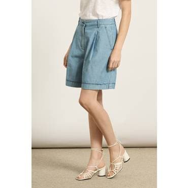 BCBG 봉봉 데님 숏 PT(B5M5P364)