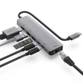 6in1 USB-C타입 HDMI 8K 멀티 허브 어댑터