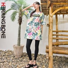 여자 래쉬가드세트 수영복 워터레깅스 비치웨어 상하의 빅사이즈 RE331 AG600