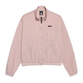 [여주점] N251WFT020 여성 실키 스트레치 스탠드넥 풀집업 핑크