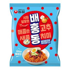 농심 배홍동 비빔면 12봉[32008663]