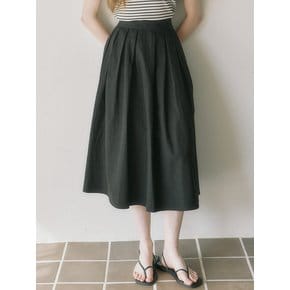 Jane Flared Skirt - Black