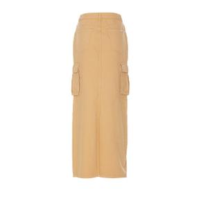 [SELF PORTRAIT] Midi skirt 835XASKBEIGE Beige