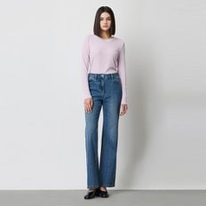 코인포켓 세미 부츠컷 데님 팬츠_SADP70511BL