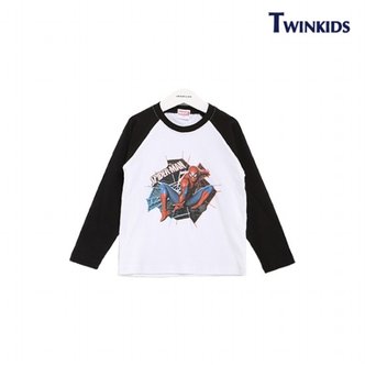 트윈키즈365 [TWINKIDS] 마블라글랑티셔츠(T8SM9T82_BK)