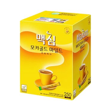  맥심 모카골드 마일드 커피믹스 250T 대용량 인스턴트커피