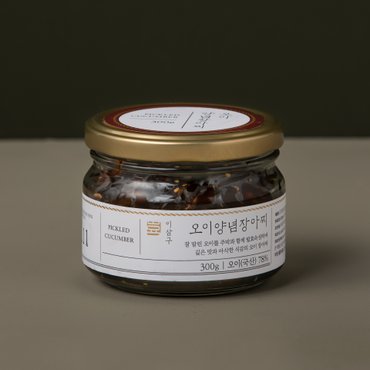 발효:곳간 [이삼구] 오이 양념 장아찌 300g