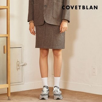 코벳블랑 COVETBLAN  여성 빈티지 울 스커트V198MSK201W