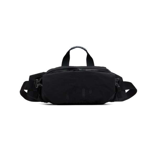 25SS 자수 로고 플레인 페이퍼 터치 벨트백 블랙 18CMAC298A 110188G 999