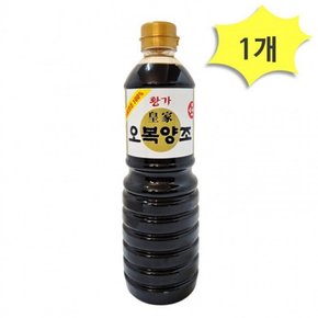 양조간장 오복식품 황가 나물무침 오복양조 간장 900ml x 1개