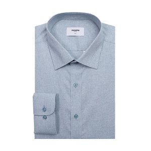 레노마 (슬림핏)시원하고 착용감좋은  카치온 스판 슬럽 투톤 스트라이프셔츠(ROSSL0130-GE)