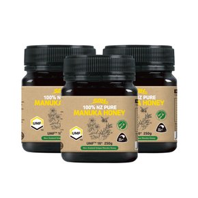 SPH 뉴질랜드 마누카 꿀 NZ Pure Manuka Honey UMF 16+ 250g 3개