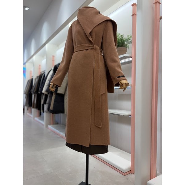 [여주점] 여성 머플러 핸드메이드 캐시미어 블렌디드 코트(ITPCHHC840)