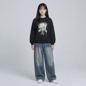 행텐틴즈 여아 프론트 턱 스냅 와이드 데님팬츠 281 14560 155 207 10 _P415103817