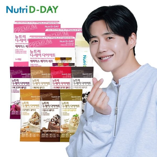 뉴트리디데이 아이스크림맛 다이어트 쉐이크 42포+쉐이크컵