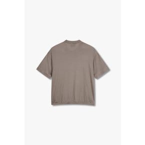 남성 플랩 포켓 밴딩 헴 티셔츠(A514126062)