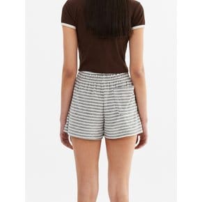 MNS Terry Short Pants_Gray Stripe