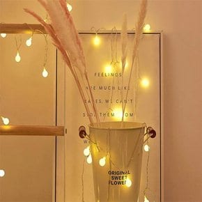 LED 꼬마전구 20구 교회 식당 따뜻한크리스마스 성탄절