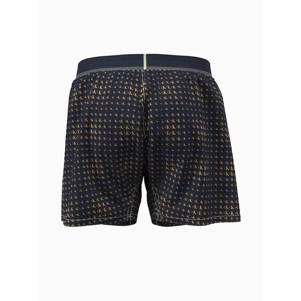 남성 CK 그래픽 우븐 박서 슬림_NM30002M3