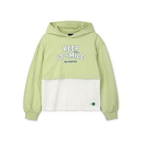 [스타필드 수원]레노마키즈  후드크롭레이어드티셔츠(R2418T171)