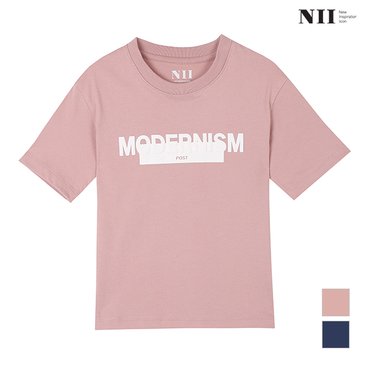 NII 아동 MODERNISM 라운드 티셔츠_2NNKARUM4416