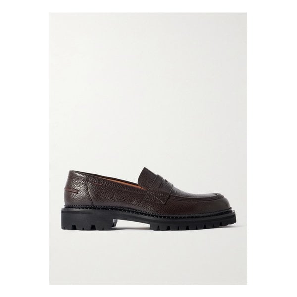 미스터 피 자크스 풀그레인 가죽 페니 로퍼 46376663162924013