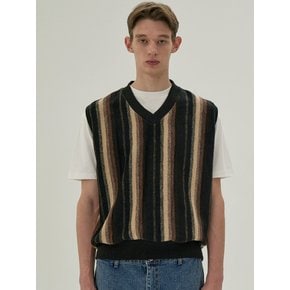 VERTICAL BRUSH KNIT_BROWN