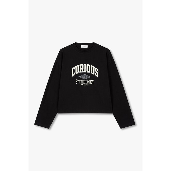 큐리어스 그래픽 롱슬리브 티셔츠 9176122972099