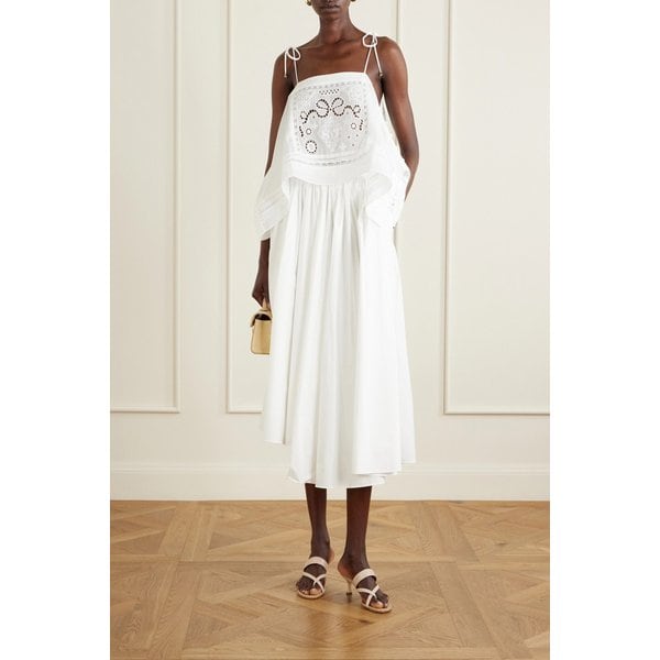 자수 라미 탑 화이트 46376663163017492