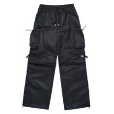 SIDE PUCKERING POCKET PANTS BLACK 사이드심볼퍼커링 팬츠 블랙