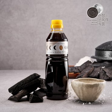 순창 문옥례 식품 100% 국내산 우리콩 한식간장 국간장 500mL PET용기 순창문옥례식품